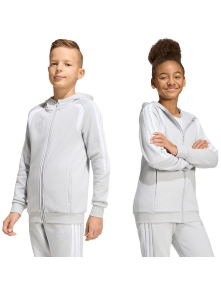 adidas Tiro 26 League Sweat Full Zip Hoodie for Kids Gray KF3323 (277357)