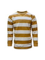 Men's Taikan Striped Crew Sweatshirt - 1306004.TAN (263873)