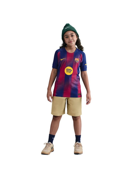 Nike FC Barcelona 2025/26 Match Home Kids' Jersey navy-burgundy HJ5216 456 (364403)