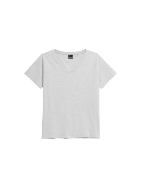 T-shirt 4F W 4FSS23TTSHF582 light gray (125505)