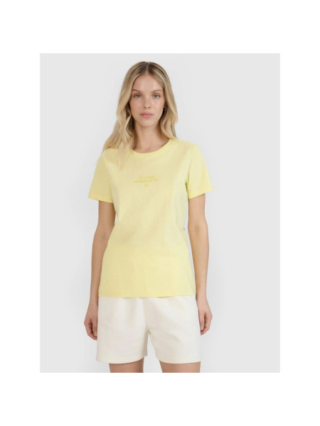 Women's regular printed T-shirt 4F 4FRSS25TTSHF2786-73S (260644)