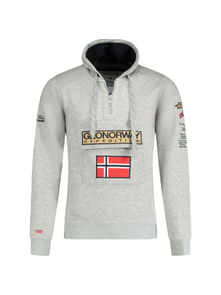 Geographical Norway Gymclass EO DB 100 M sweatshirt WU6620H/GNO-Blended Gray (223741)