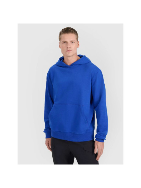 Men's sweatshirt with hood, open, 4F 4FWSS25TSWSM1749-36S (240135)