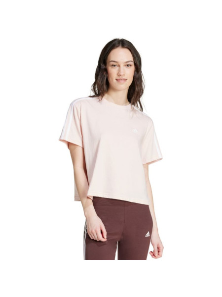 adidas Essentials 3-Stripes Single Jersey Crop Top W IY4227 (205603)