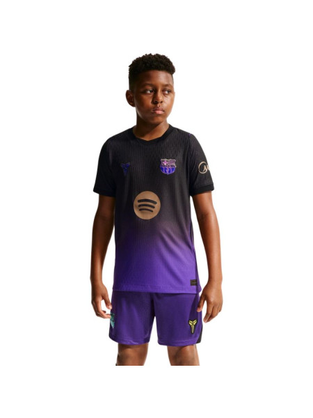 Nike FC Barcelona 2026/27 Match Away Kids' Jersey Black and Purple II1852 505 (351537)