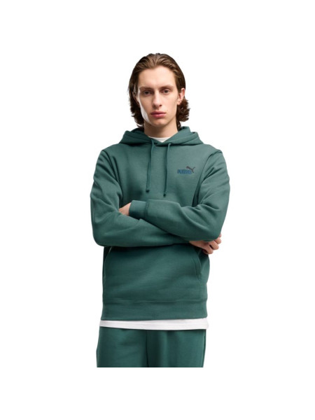 Men’s Puma ESS 2 Color Small No.1 Logo Hoodie green 684718 90 (370520)