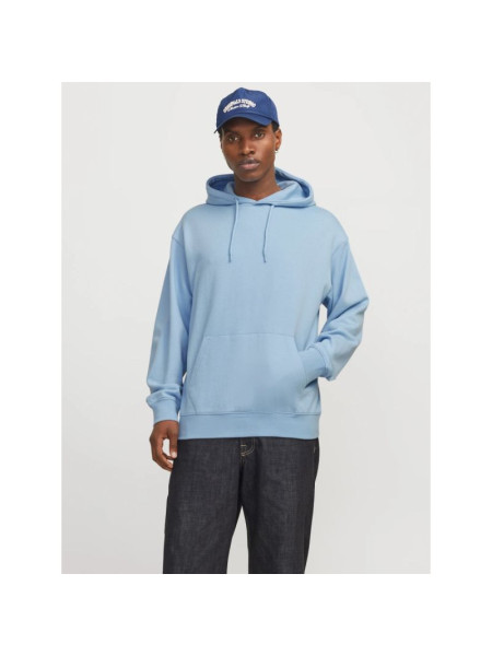 Jack&Jones Men's Hoodie JJESTAR BASIC SWEAT HOOD NOOS 12257852 CHAMBRAY BLUE (231738)