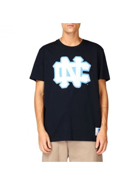 Mitchell & Ness NCAA University Of North Carolina Large Logo Tee M BMTRINTL1272-UNCNAVY (189522)