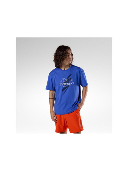 ROSSIGNOL M Graphic Waterfall Tee blue men's t-shirt (343068)