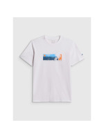 Men's regular printed T-shirt 4F 4FWSS26TTSHM3335-10S (332459)