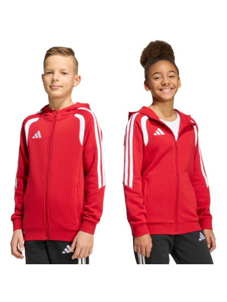 adidas Tiro 26 League Sweat Full Zip Hoodie for Kids Red KF9101 (250535)