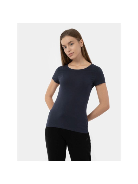 Women's regular plain T-shirt 4F 4FMM00TTSHF731-30S (240655)