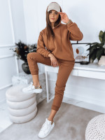 Dámska tepláková súprava AMILIA mocha (ay0736)