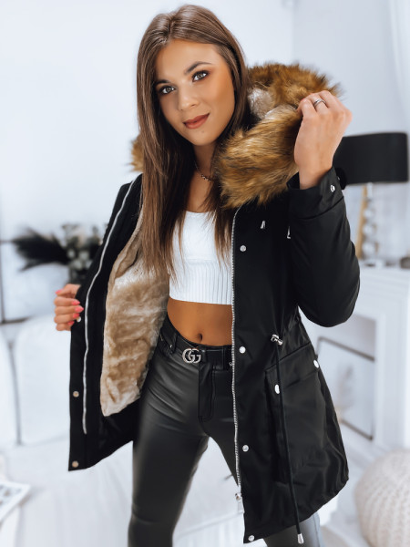 STELLA dámska parka čierna (ty3180)