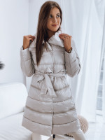 Dámska bunda LONDON PREMIUM béžová (ty3162)