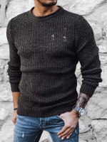 Pánsky sveter tmavošedý (wx1990)