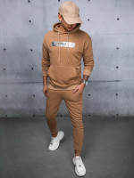 Pánska tepláková súprava camel (ax0696)