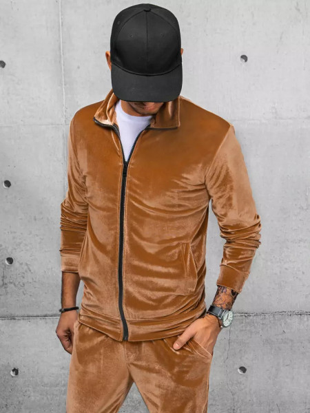 Pánska camel mikina (bx5539)