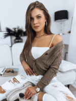 Dámsky sveter MELANIA chocolate (my1653)