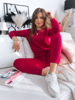 Dámska tepláková súprava MILIAN fuchsiová (ay0823)