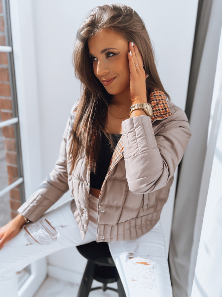 Dámska bunda FIORELLA béžová (ty3562)