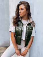 Dámska športová vesta OSHE zelená (ty3704)