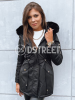 GODDESS dámska zimná bunda parka čierna (ty3867)