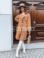 Dámsky jesenný kabát NANCY camel (ty3885)