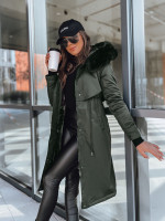 Dámska zimná parka LUSTER green (ty3955)