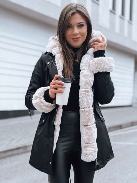 ARCTIC dámska zimná bunda parka čierna (ty3985)