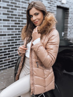 Dámska zimná bunda EMBRACE, camel (ty3995)