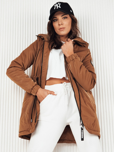 HENRY dámska bunda parka camel (ty4105)