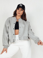 BONDAI dámska bomber bunda, šedá (ty4146)