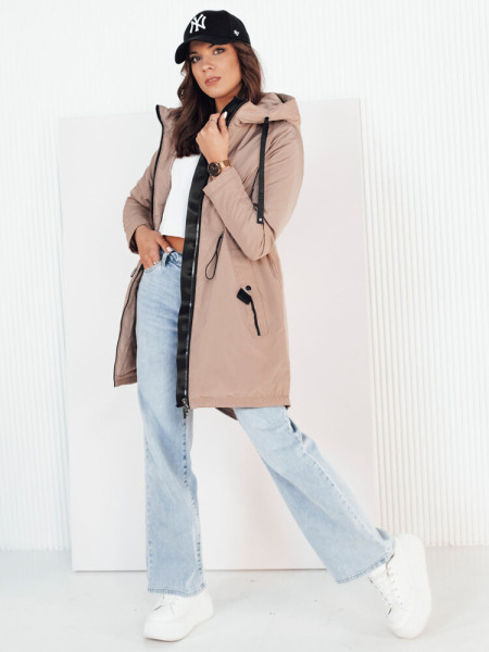 Dámska parka bunda GROLIN khaki (ty4173)