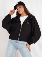 CATRAL dámska oversize bunda čierna (ty4189)