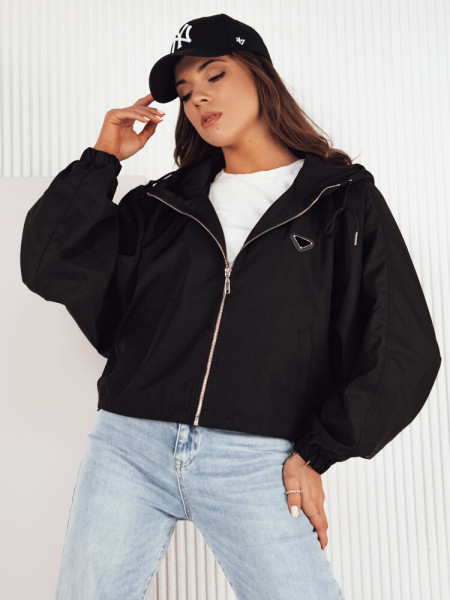 CATRAL dámska oversize bunda čierna (ty4189)
