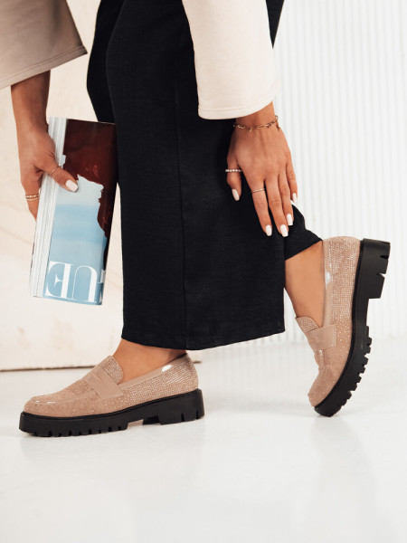 OTERO dámske espadrilky, béžové (zy0477)