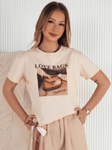 LOBAG dámske tričko peach (ry2411)