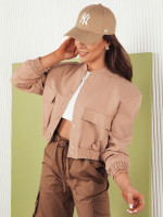 VERPI dámska bomber bunda béžová (ty4297)