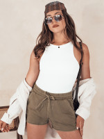 CITYCHIC dámske šortky hnedé (sy0364)