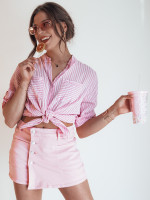 SUMERLUXE dámske šortky svetloružové (sy0344)