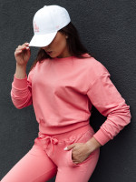 Klasická dámska mikina CASUALVIBE coral (by1303)