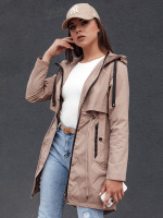 GLAMJACKET dámska bunda parka béžová (ty4383)