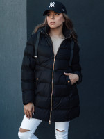 GABRIELLE dámska zimná bunda s kapucňou, čierna (ty4366)