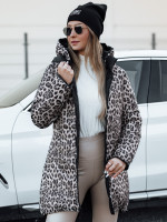 PURRBREEZ dámska zimná bunda, dlhá, prešívaná, obojstranná, s kapucňou, čierna (ty4661)
