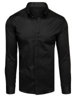 Elegantná čierna pánska košeľa (dx2599)