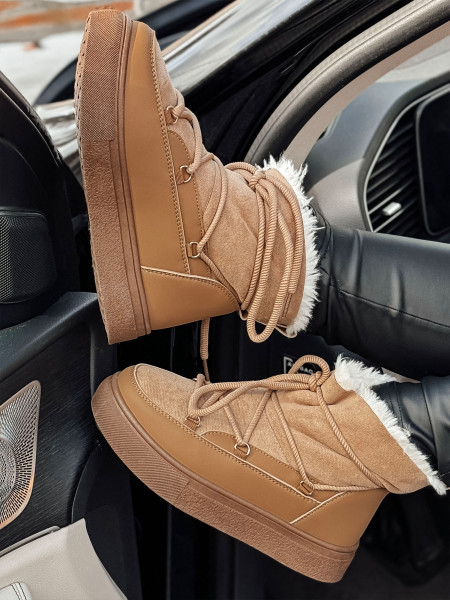 Dámske zateplené snehule Camel LUXSNUG (zy0570)