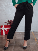 ELEGANTIS dámske nohavice čierne (uy2297)