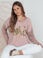 LOVEGLOW dámska blúzka jednej veľkosti ružová (ry2699)