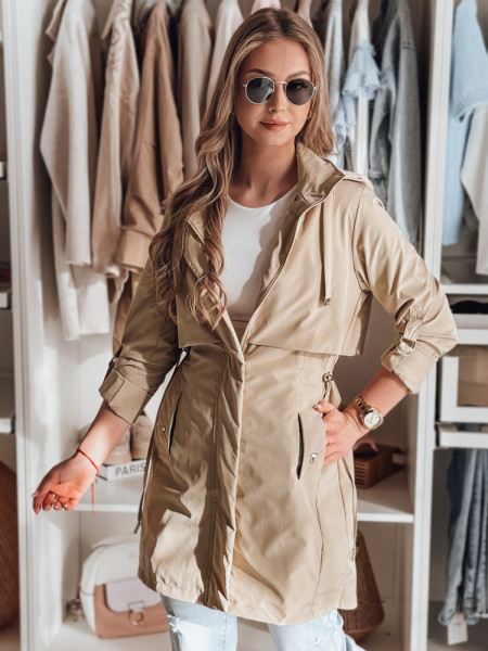 Dámska prechodná parka bunda NEWMOON khaki (ty4786)